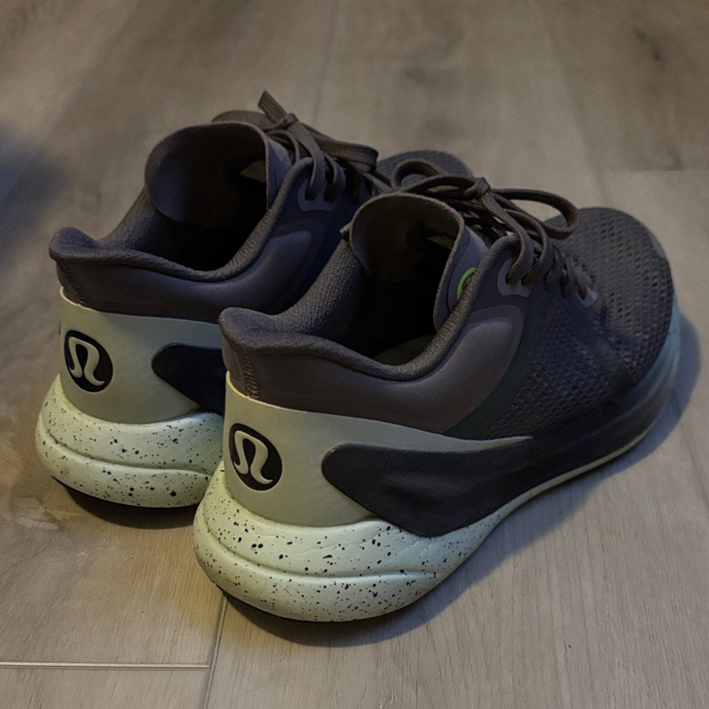 lululemon athletica Gray and Mint Green Sneakers
